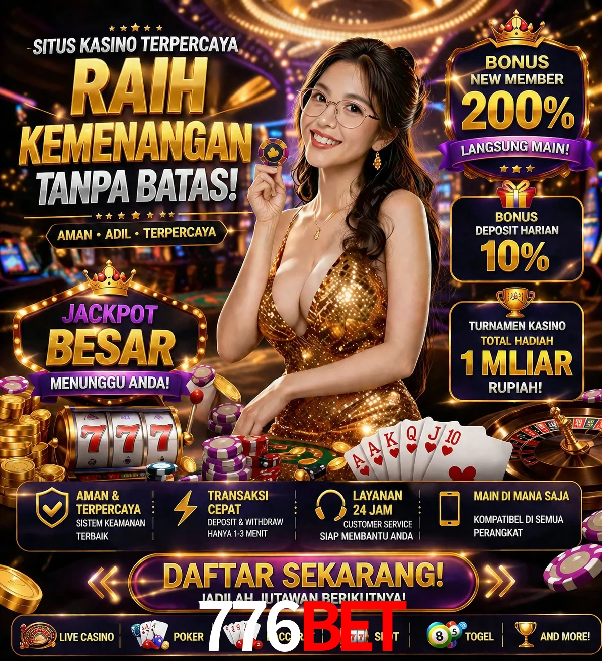 Roleta e blackjack 776bet